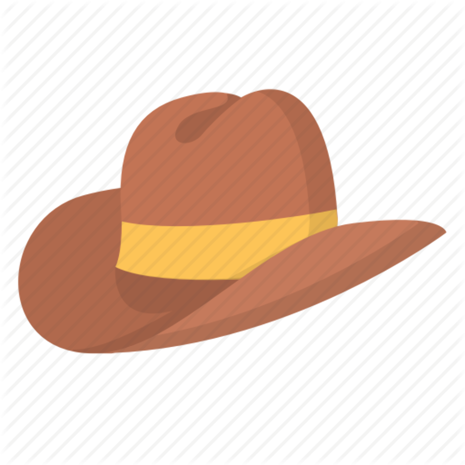 Cowboy hat transparent emoji.