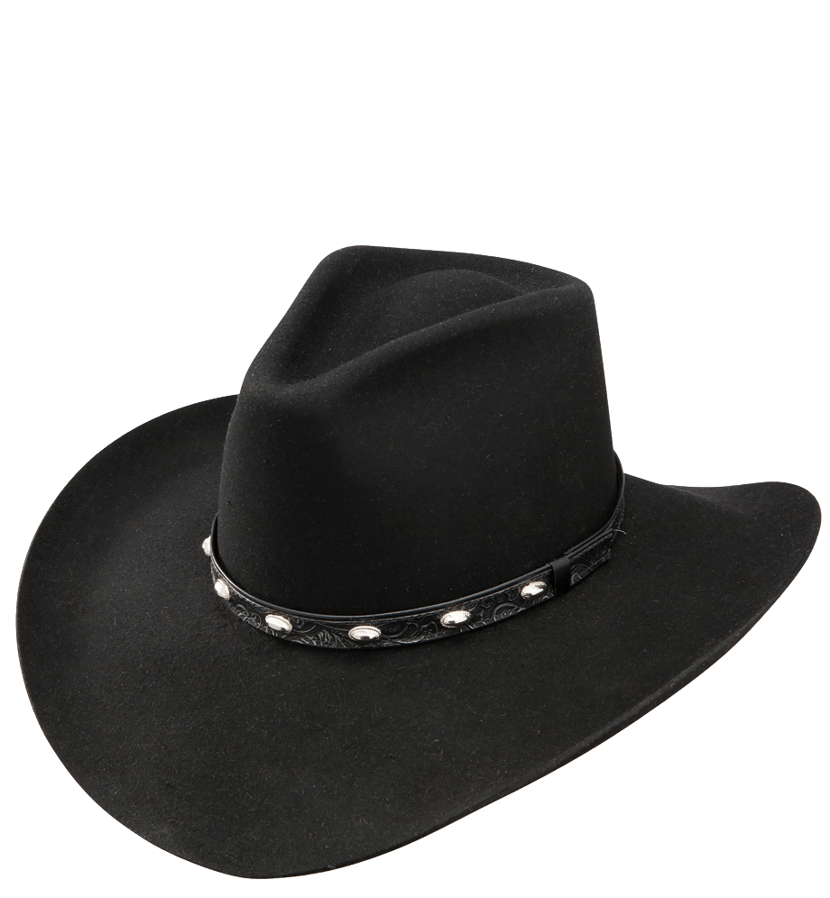 cowboy hat transparent black