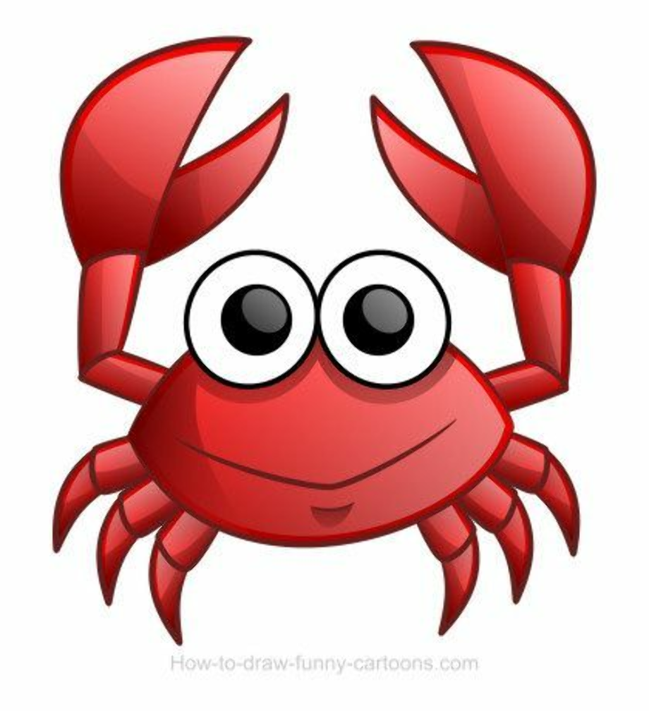 crab clipart simple