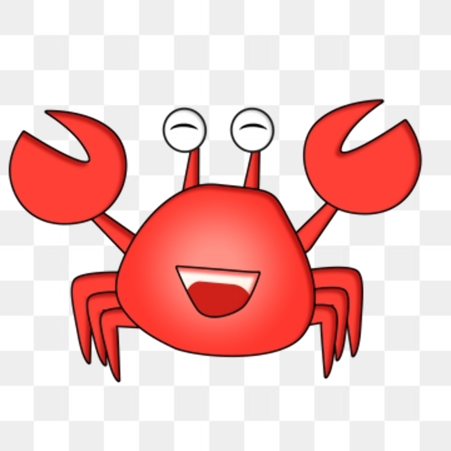 crab clipart summer
