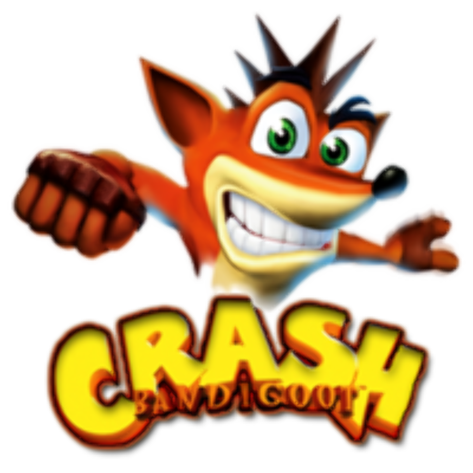 crash bandicoot clipart emblem