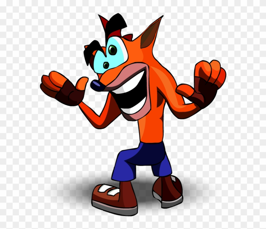 Crash bandicoot character