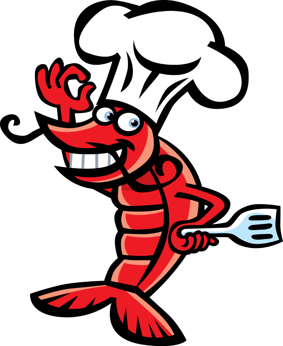 shrimp clipart happy