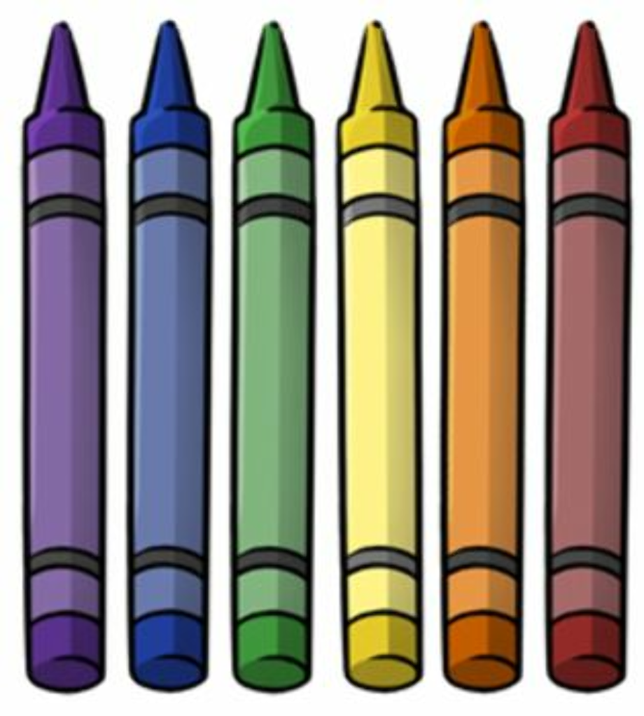 crayons clipart school