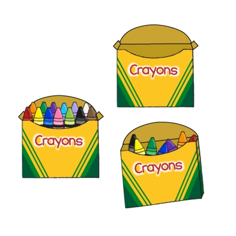 Download High Quality Crayon Clipart Box Transparent PNG Images Art
