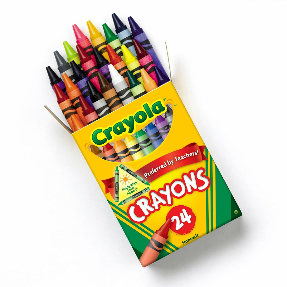 crayons clipart crayola