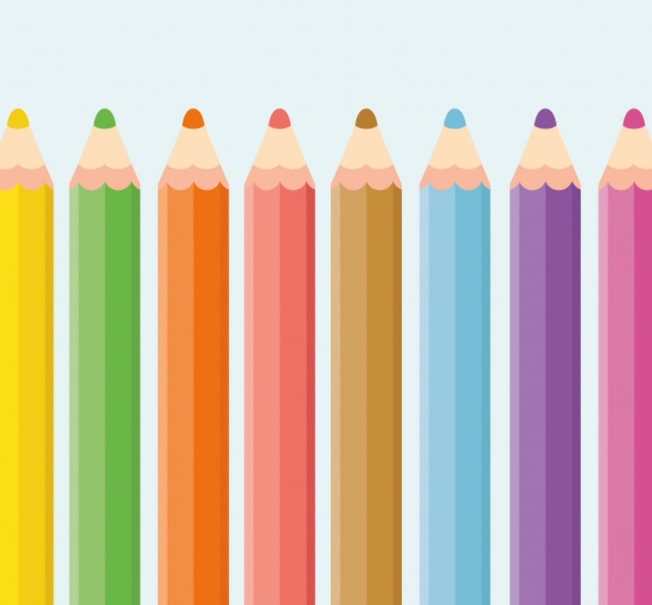 crayons clipart pencil