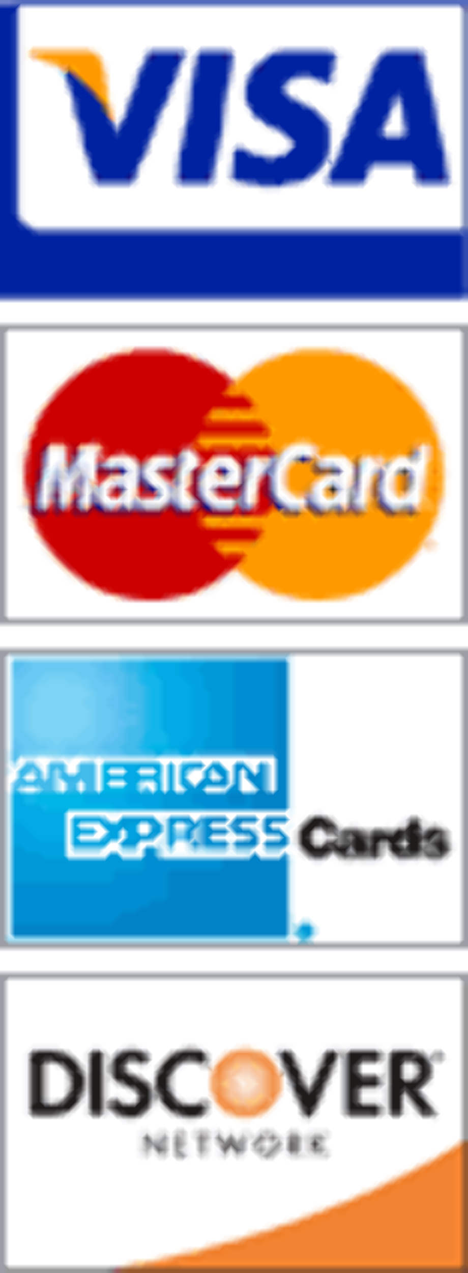 credit card logo vertical