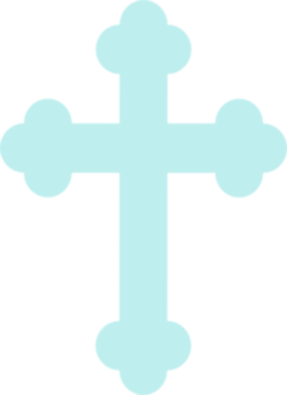 baptism clipart blue cross