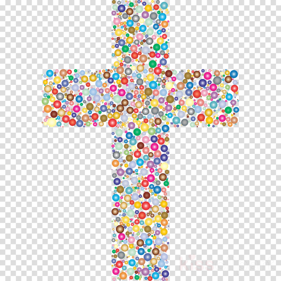 cross clipart colorful