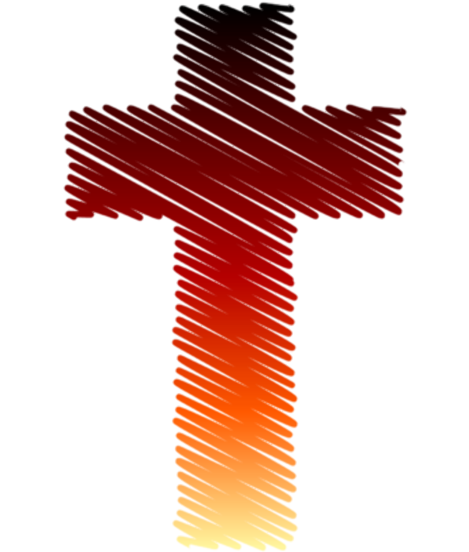 cross clipart colorful