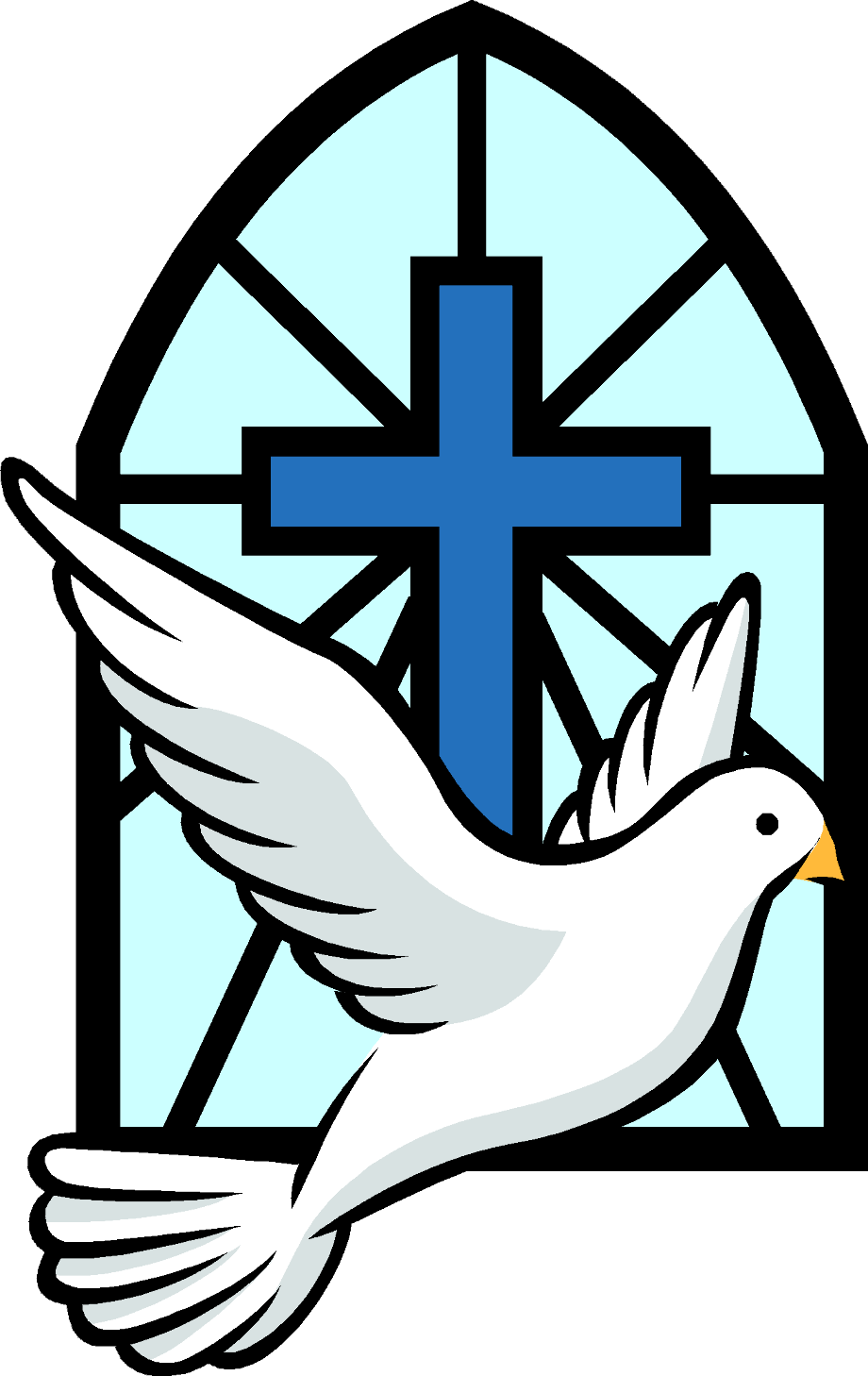 Download High Quality dove clipart cross Transparent PNG Images - Art