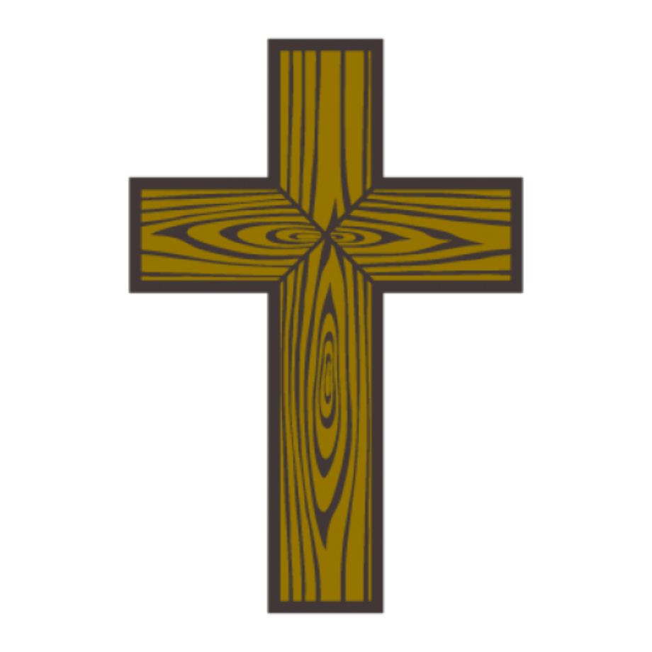 cross clipart wooden