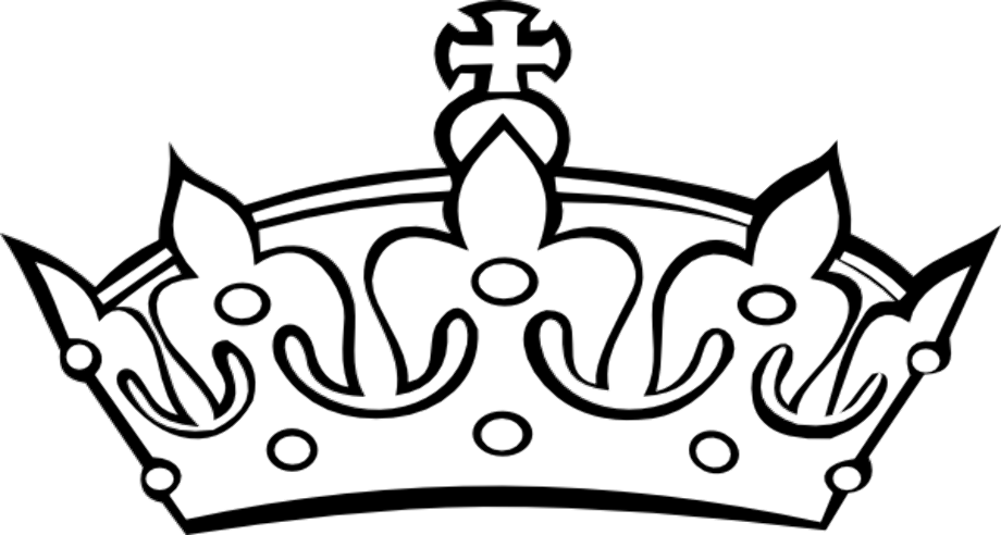 queen crown clipart white