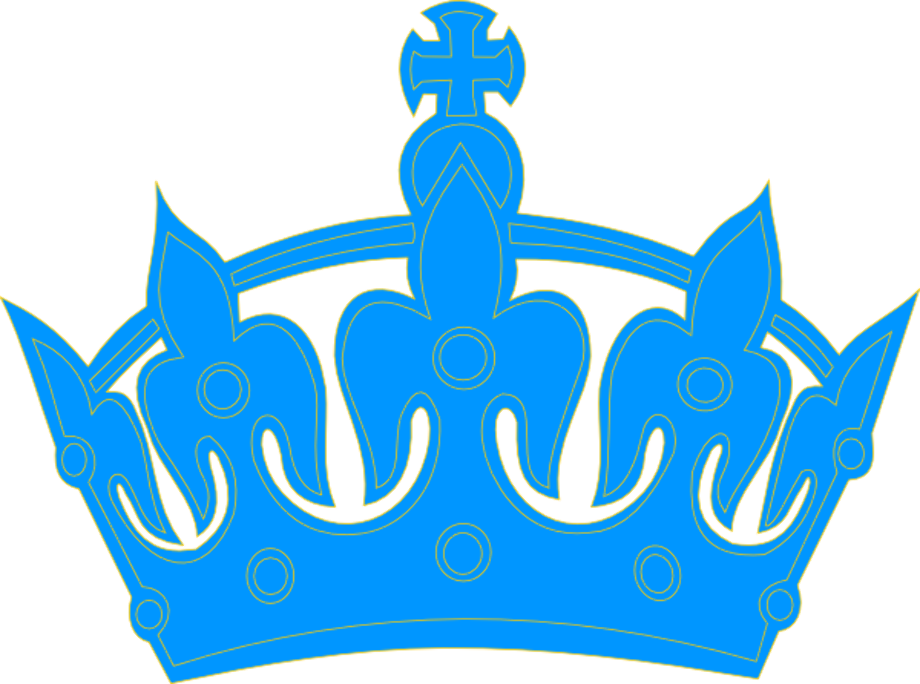 tiara clip art blue