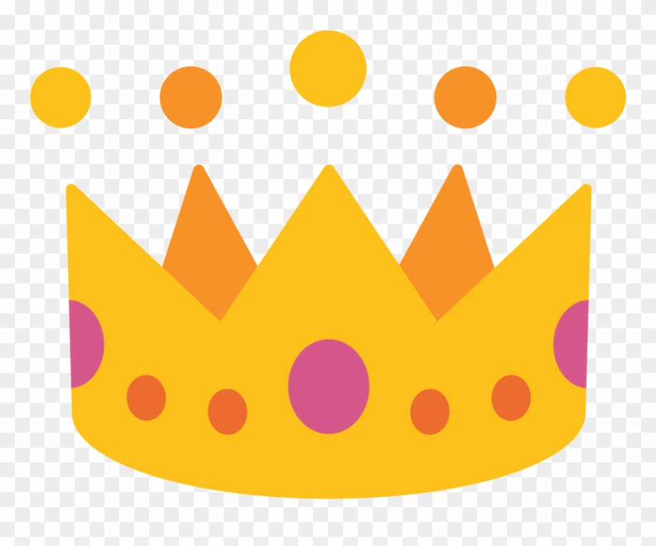 emoji transparent crown