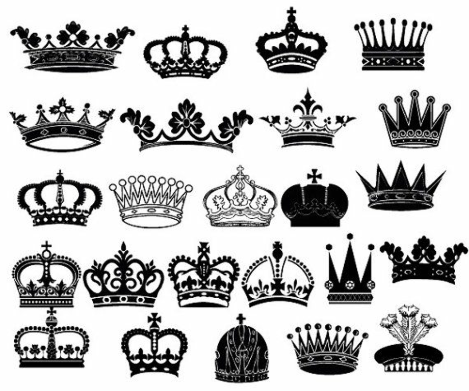 queen crown clipart vector