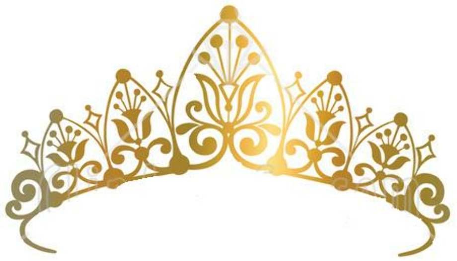 tiara clipart gold