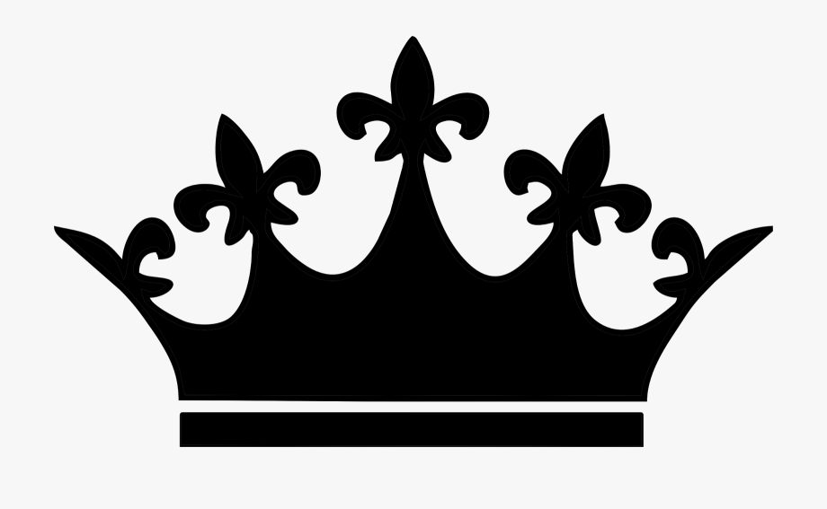 queen crown clipart silhouette