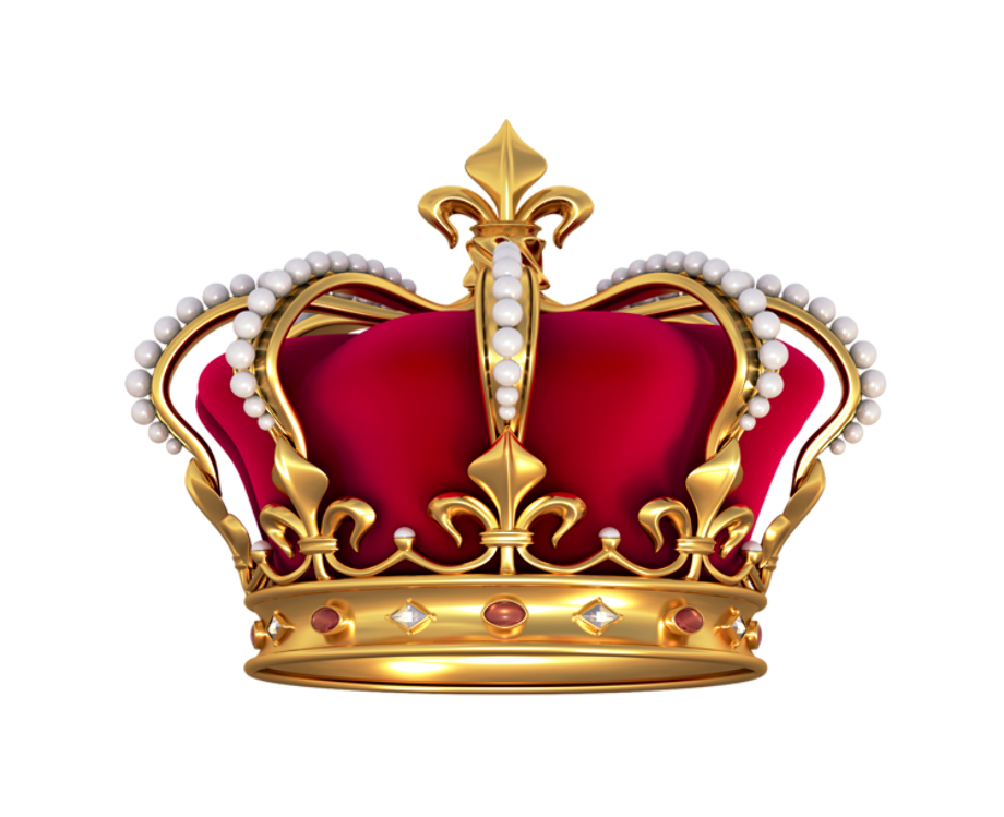 crown transparent background realistic