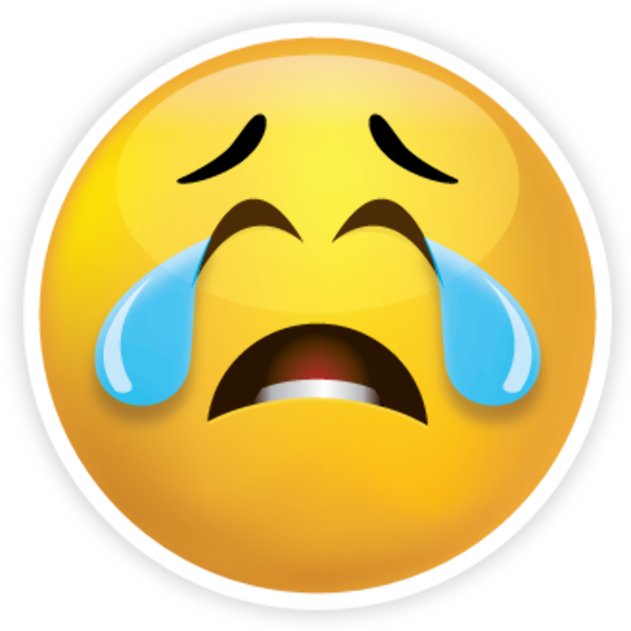 Download High Quality Crying Emoji Clipart Sad Transparent PNG Images Art Prim Clip Arts