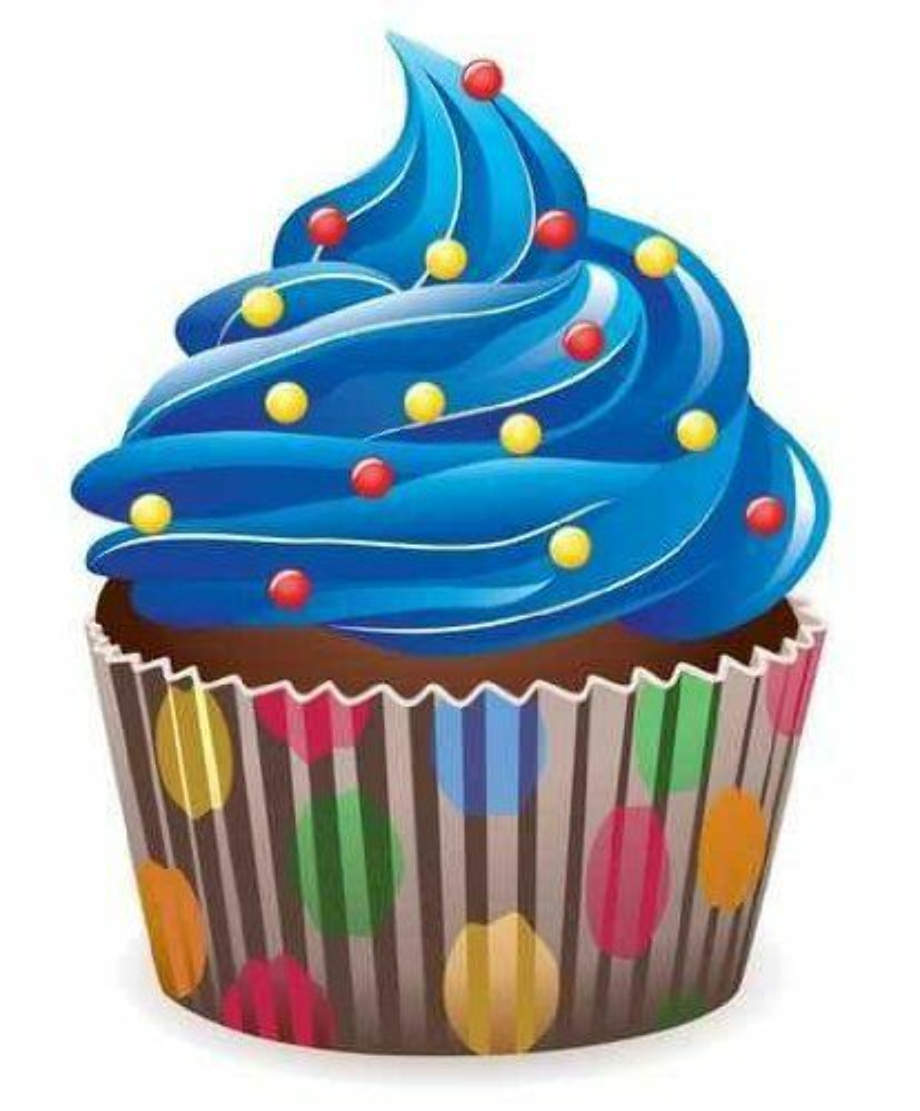 Download High Quality cupcake clipart blue Transparent PNG Images - Art ...