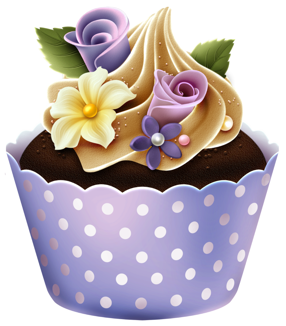 Download High Quality Cupcake Clipart Flower Transparent Png Images