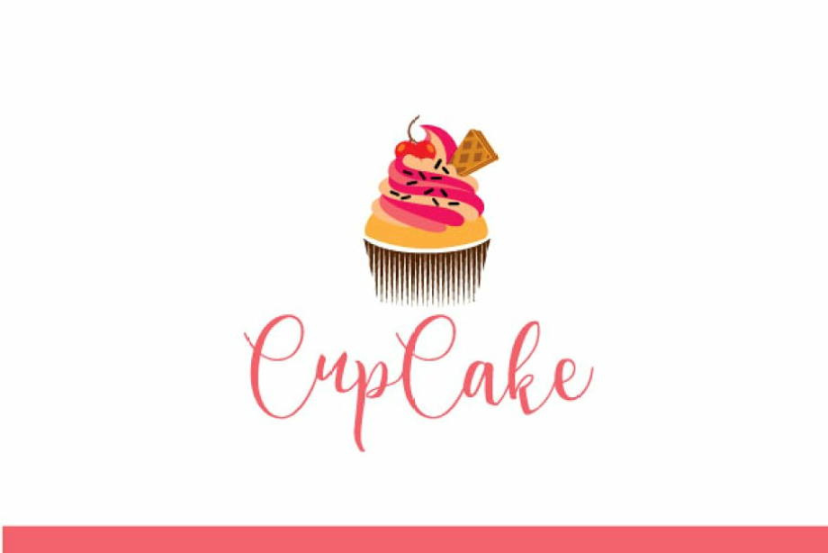 cupcake logo creative
