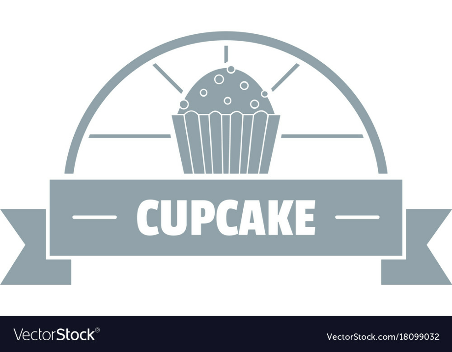 cupcake logo simple