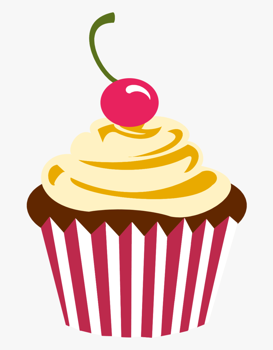 cupcake logo cartoon