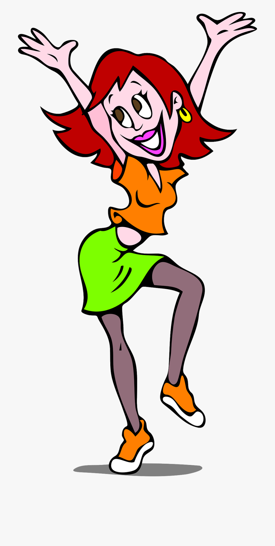 Download High Quality Dancing Clipart Happy Transparent PNG Images.