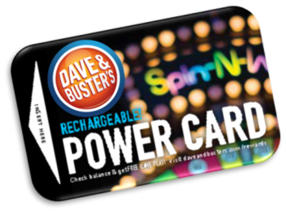 dave and busters logo invitation