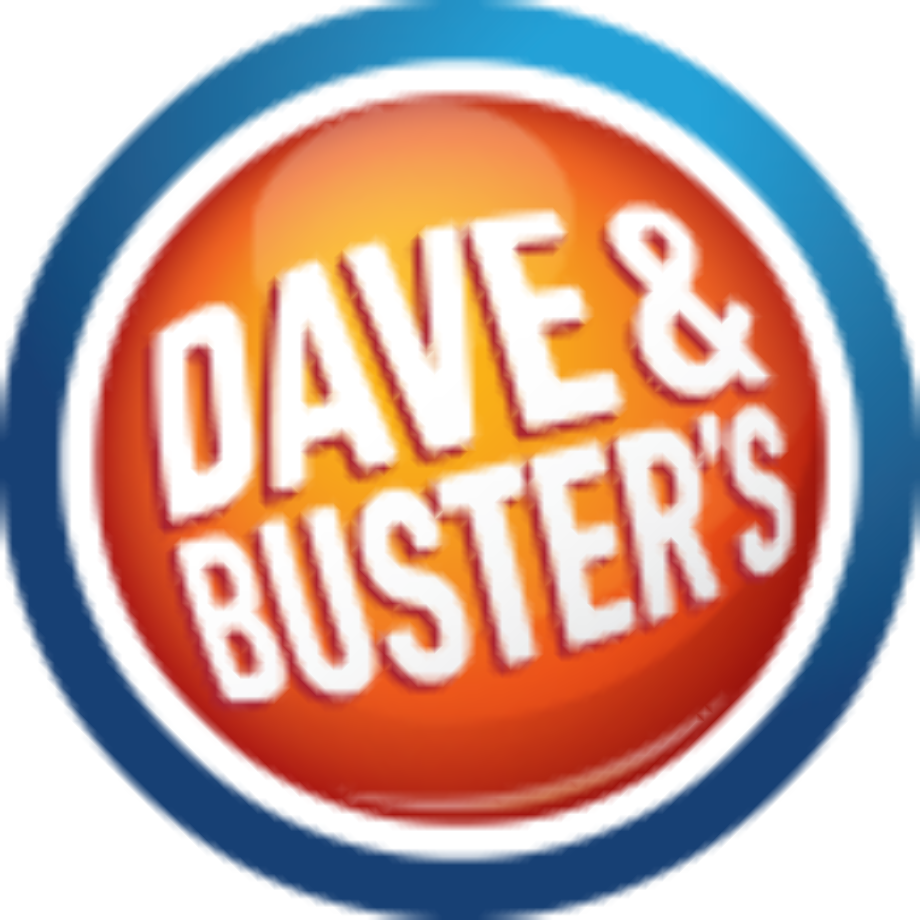 dave and busters logo rooftop