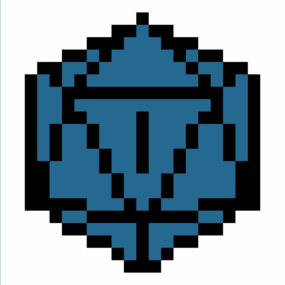 D&d logo pixel. Cardboard dm on twitter