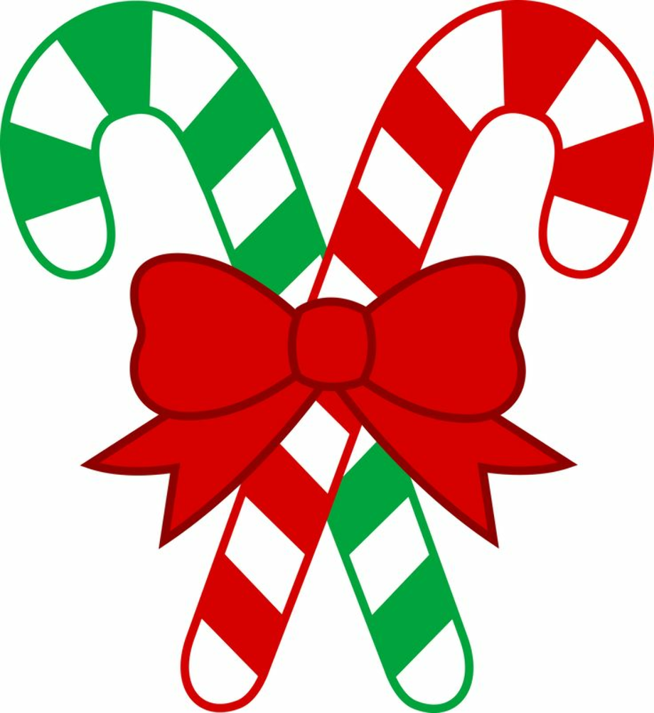december clipart candy cane