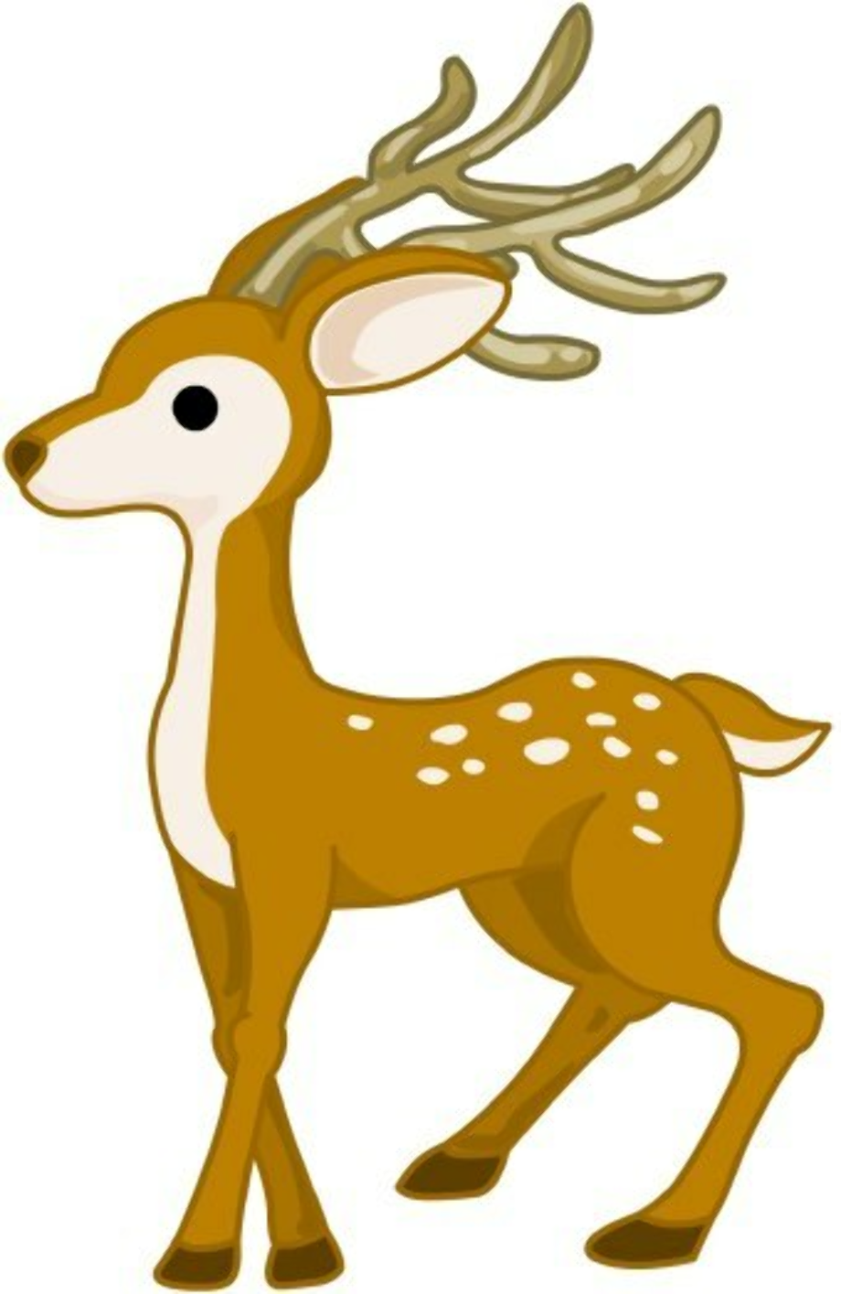 deer clip art vector