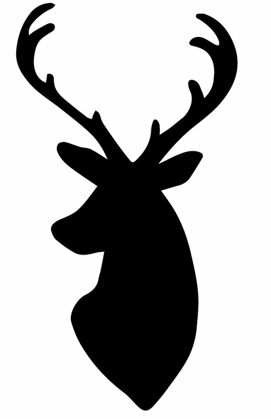 deer clip art head