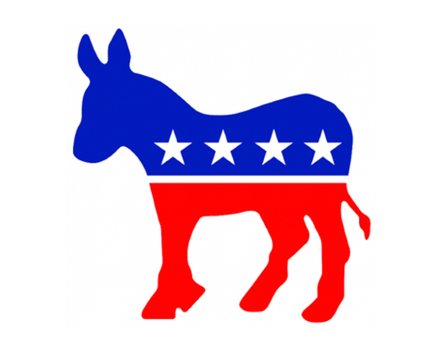 democratic party logo blue