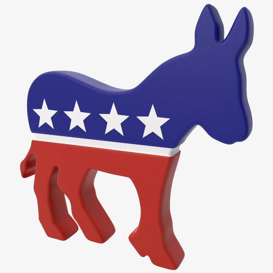democratic party logo transparent background
