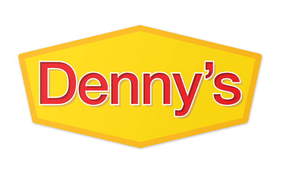 dennys logo night