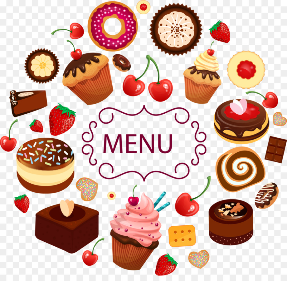 Download High Quality dessert clipart menu Transparent PNG Images - Art