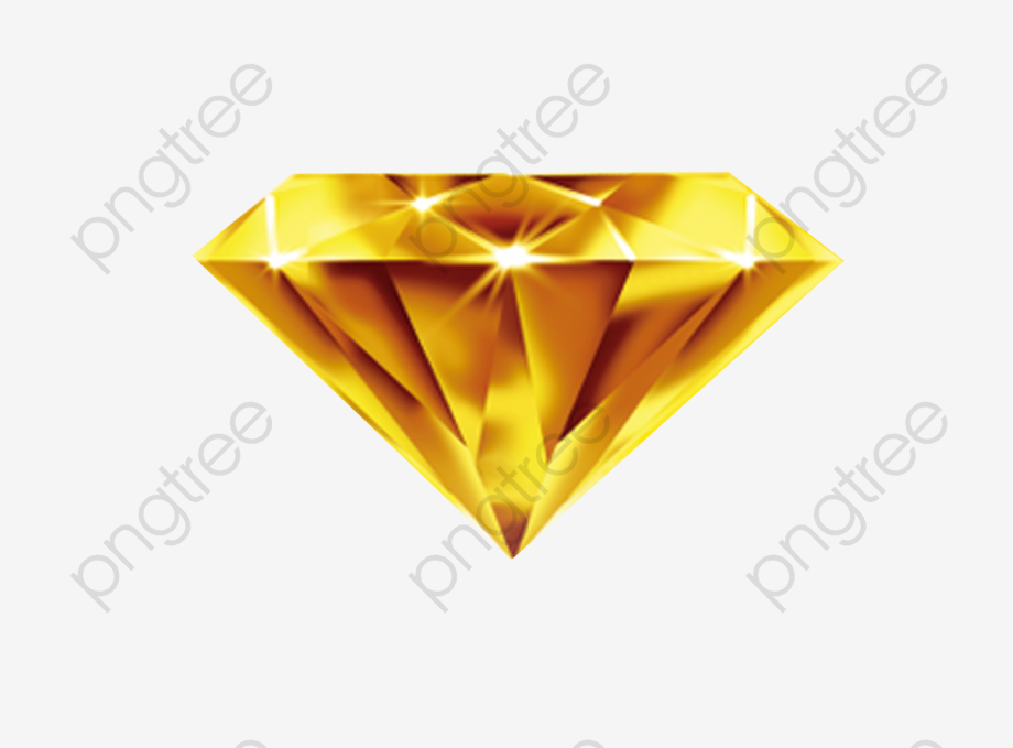 diamond clipart gold