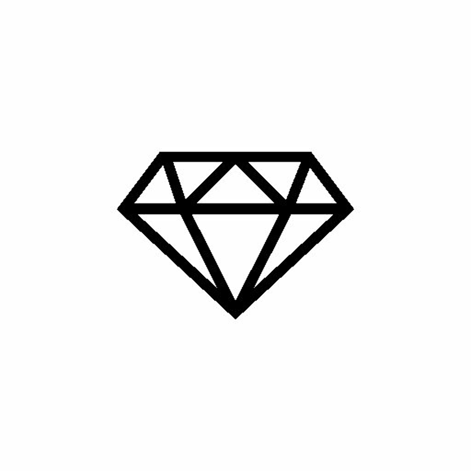 diamond clipart simple