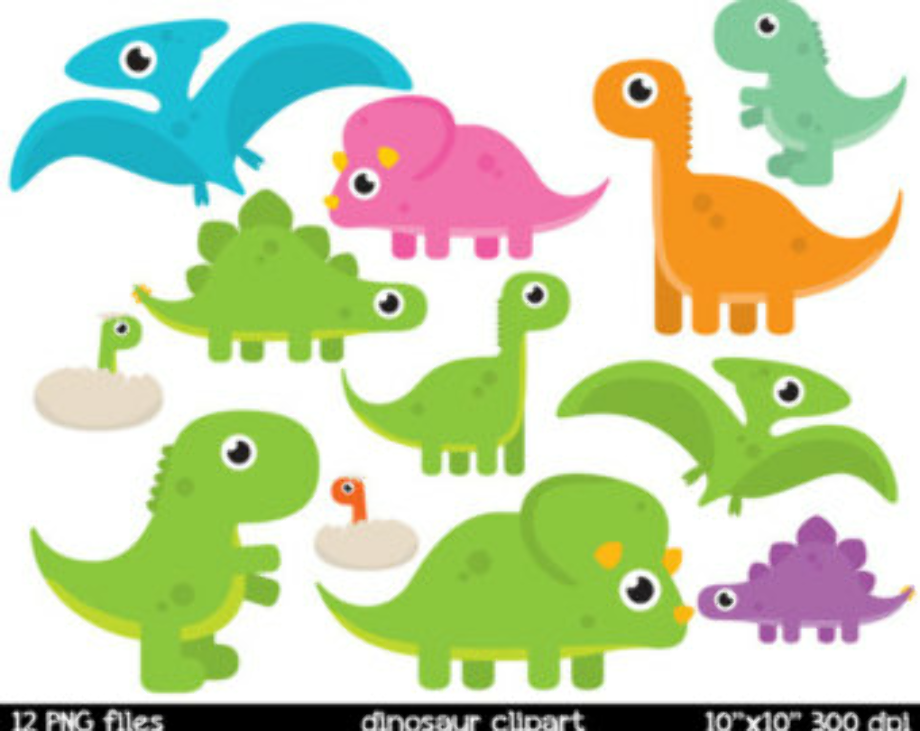 dinosaur clipart printable