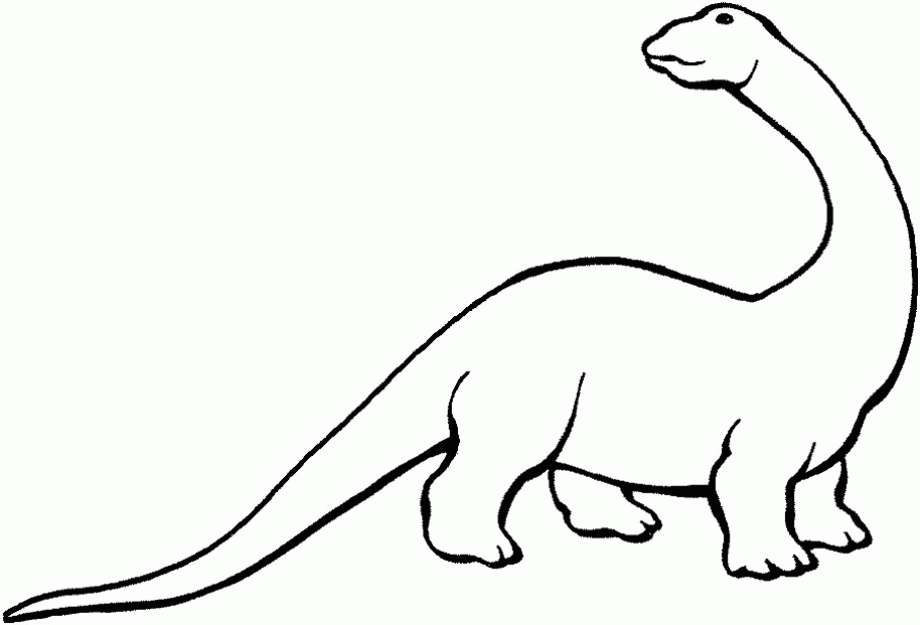 dinosaur clipart coloring