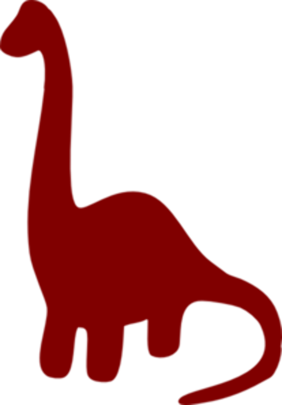 dinosaur clipart long neck