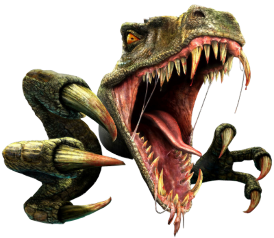 Download High Quality dinosaur clipart scary Transparent PNG Images
