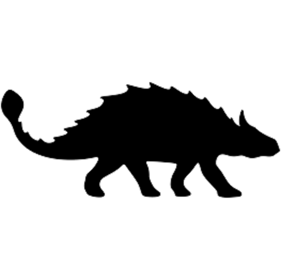 Download High Quality dinosaur clipart silhouette Transparent PNG