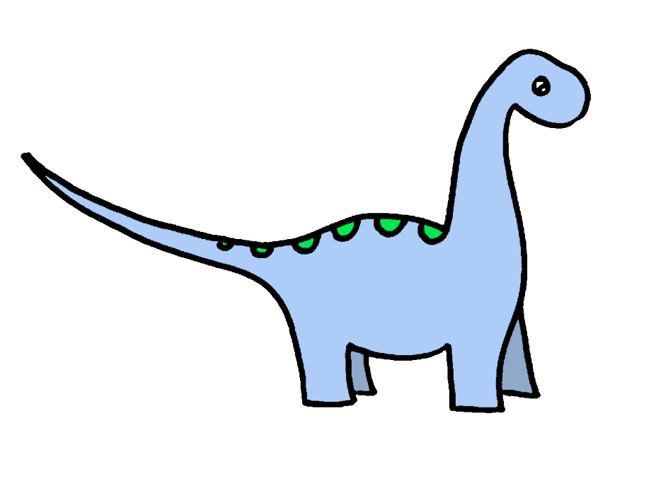 dinosaur clipart brontosaurus