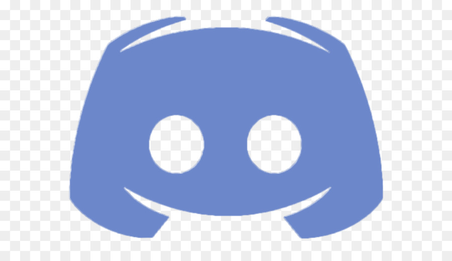 discord logo transparent blue